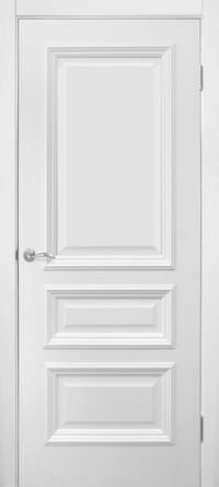Межкомнатные двери Омис Сан Марко 1.2 ПГ стекло бронза белый матовый