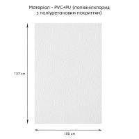 Самоклеюча екошкіра в рулоні Sticker wall 1.37*1m*0.5mm WHITE (D) SW-00001166