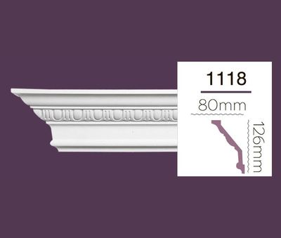Карниз з орнаментом Home Decor 1118 (2.44 м)