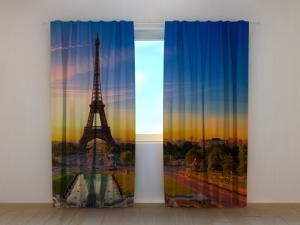 Photocurtains with cities and bridges