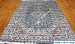 Carpet Esfahan 4996A-blue-ivory