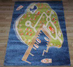Children's carpet Fulya 8f85a-blue