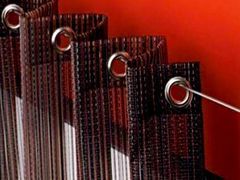 Metal eyelets for curtains