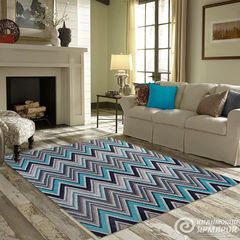 Carpet Almina 127517 gray turkuaz