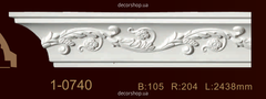 Cornice with ornament Classic Home 1-0740