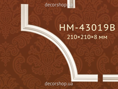 Corner element for moldings Classic Home HM-43019B