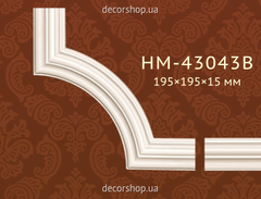 Corner element for moldings Classic Home HM-43043B