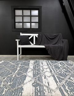 Килим Стрижений килим Bilbao Y496A grey