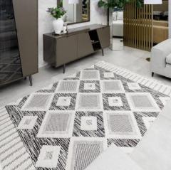 Килим Дитячий килим Bilbao Y523A antrasit white