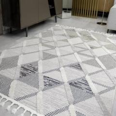 Килим Дитячий килим Bilbao Z703A white grey