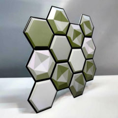 Decorative PVC tile Sticker wall on self-adhesive honeycomb SPP 502 SW-00000666