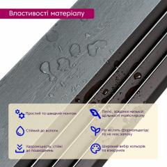 Decorative PS rail Sticker wall 2900*160*11mm (D) SW-00002149
