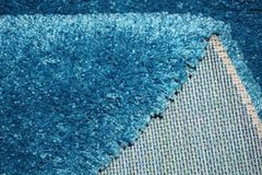 Килим Ворсистий килим Delicate blue