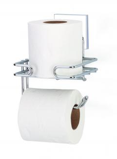 Toilet paper and spare tire holder, self-adhesive Tekno-tel EF275-K