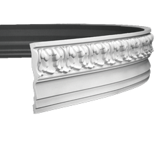Cornice with ornament Europlast 1.50.136 (flexible)