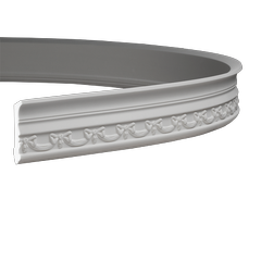 Cornice with ornament Europlast 1.50.186 (flexible)