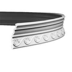 Cornice with ornament Europlast 1.50.253 (flexible)