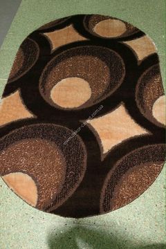 Килим Ворсистий килим Fashion 0077 brown