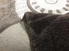 Килим Ворсистий килим Florya 0084 brown