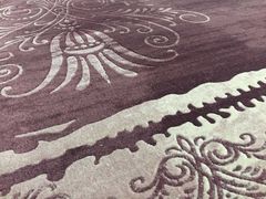 Килим Ворсистий килим Florya 1175 lila