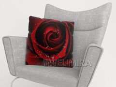 Photo pillow Red rose