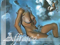 Фреска Affresco My Wife Nude Contemplating her Own Flesh Becoming Stairs