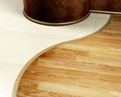 Flexible floor thresholds 4cm