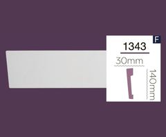 Polyurethane skirting Home Decor 1343 (2.44m) Flexi