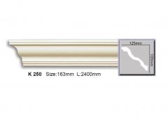Smooth curtain rod Harmony K250 Flexi