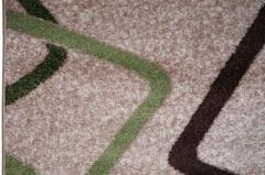 Килим Елітний килим Kiwi 02589A green brown