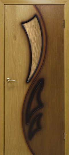 Interior doors Omis Liliya 2 SS bronze walnut/oak DNT