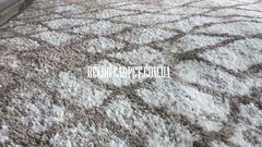Килим Ворсистий килим Mf Loft 2793a white lbeige