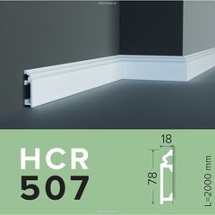 Polyurethane skirting board Grand Decor HCR 507 (2.00m)