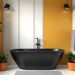 Молдинг Sticker wall 4950х20х7 мм Білий із золотом SW-00002678