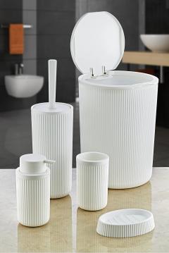 Набір для ванної кімнати (5 предметів), білий Boxup FT-410