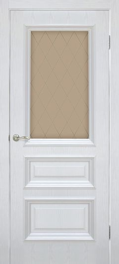 Interior doors Omis San Marco 1.2 SS+KR glass bronze ash mother-of-pearl