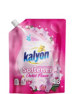 Rinse aid, fabric softener Kalyon Extra Orchid, doypack 1200 ml