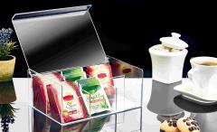 Органайзер для пакетиків чаю, пластик Boxup FT-055