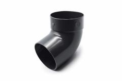 Single-joint pipe bend 67° graphite 100mm RainWay