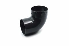 Single-joint pipe bend 87° graphite 100mm RainWay