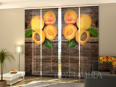 Panel curtain Apricots