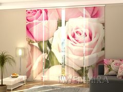 Panel curtain Royal roses