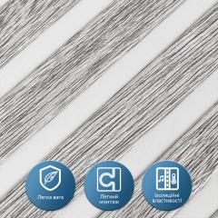 Панель-рейка Sticker wall WHITE+BLACK 665*665*5мм (D) SW-00002531