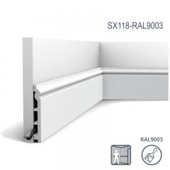 Duropolymer plinth Orac Decor SX118-RAL9003