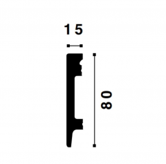Плинтус NMC М 80 Black