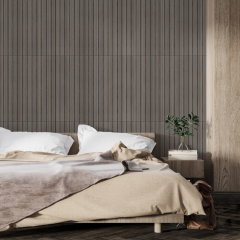 Покрытие виниловое самоклеющееся 3D рейки Sticker wall 600х600х2,8мм SW-00003245