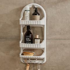 Bathroom shelf 3-tier Dunya Plastik 09165