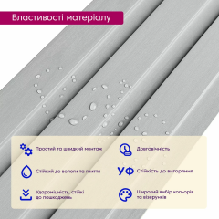 Рейка декоративная WPC стеновая Sticker wall 200х11х2900мм SW-00003012