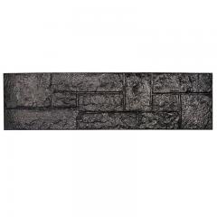 Самоклеюча 3D панель Sticker wall камінь чорний SW-00001374
