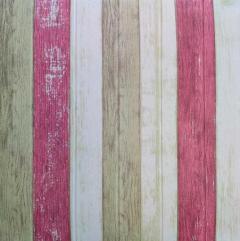 Self-adhesive 3D panel Sticker wall wood effect 381 Pale pink SW-00000527